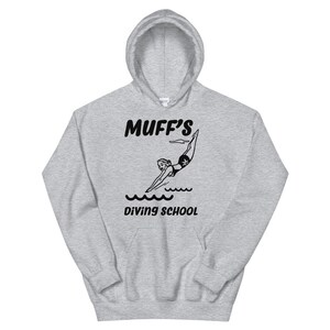 Muffs diving School hoodie Halloween Funny Scuba Diving hoodie