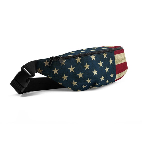 American Flag Fanny Pack Etsy UK