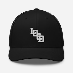 Loc&#39;d Natural Hair Trucker Cap, Locs Hoed, Loc&#39;d up Hoed