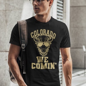 Colorado We Comin 'Fußball-Fan Unisex T-Shirt