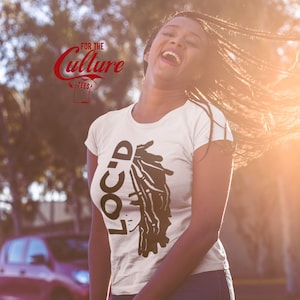 Loc&#39;d natural hair shirt, Locs T-Shirt