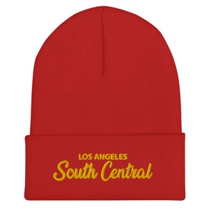 Los Angeles Cuffed Beanie, California Beanie, Southern California Beanie
