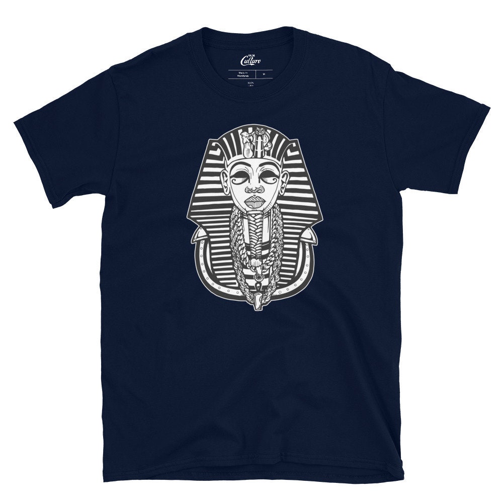 King Tut Shirt Egyptian Pharaoh Tshirt Etsy