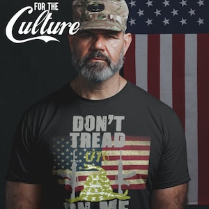 Don't Tread on Me Shirt, Second Amendment Tshirt, Gadsden Shirt, Rattlesnake Shirt, Patriotic USA Shirt, Freedom Tshirt