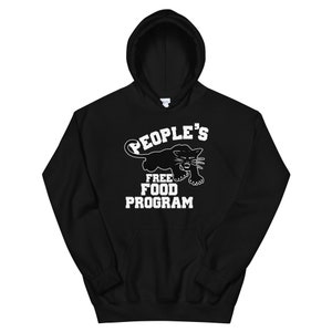 Black Owned, Black Panther Free Food Program | Black Pride Unisex Hoodie