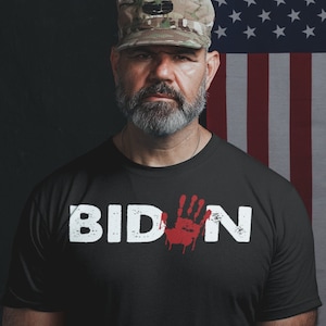 Biden Blood On Hands Shirt Unisex T-Shirt