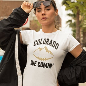 Colorado We Comin 'Fußballfan Unisex T-Shirt