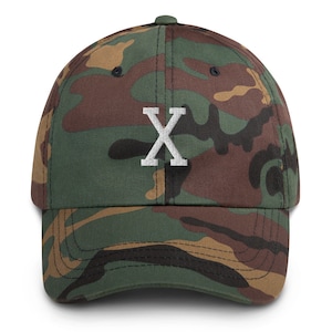 Malcom X Black History Camo Hat