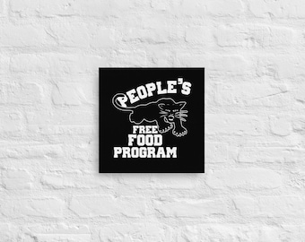 Black Panther Party Canvas
