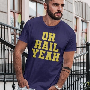 Oh Hail Yeah Michigan Michigander Pride Unisex T-Shirt