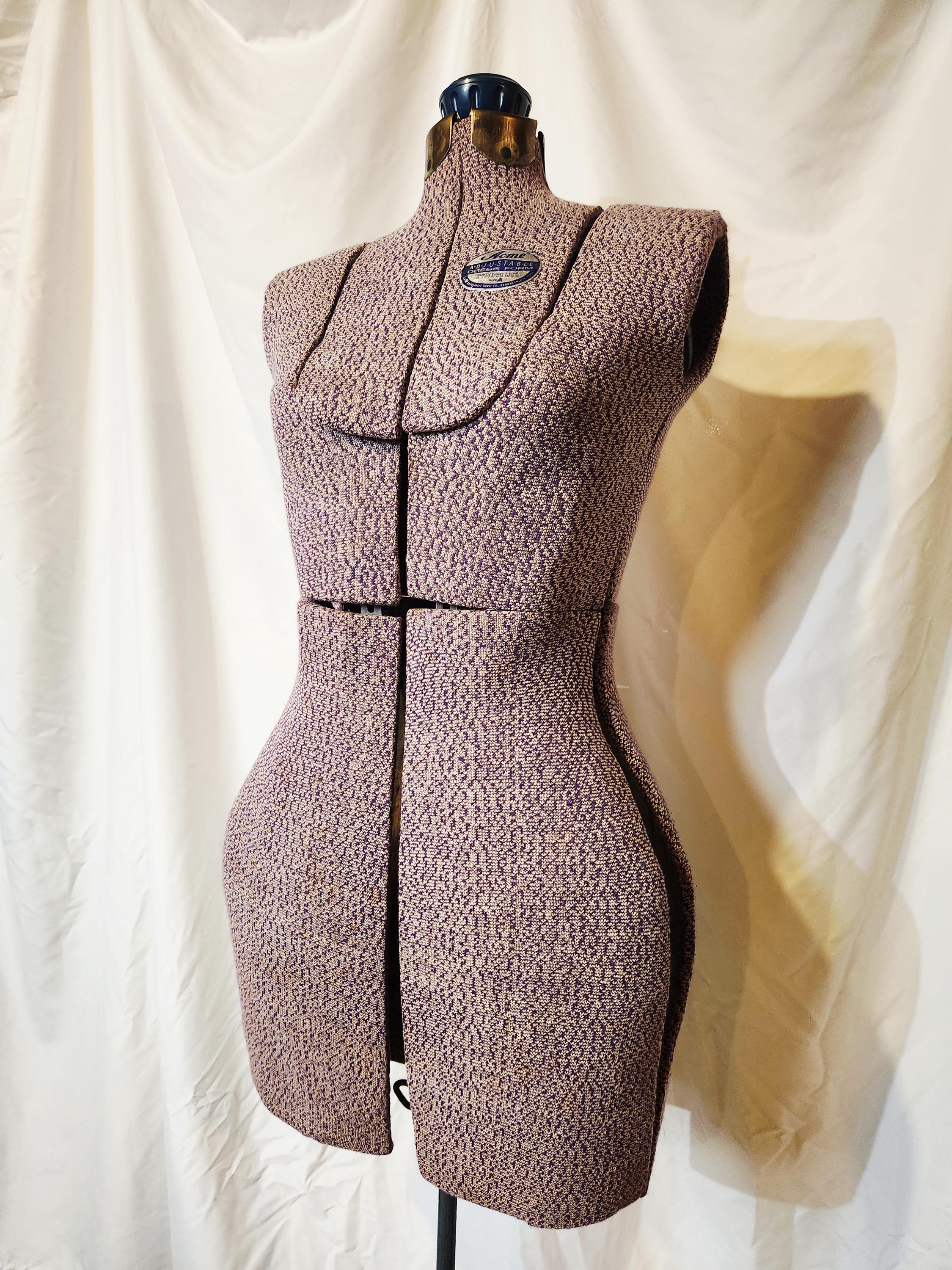 Vintage ACME Women's Adjustable Dress Form Mannequin for Sewing