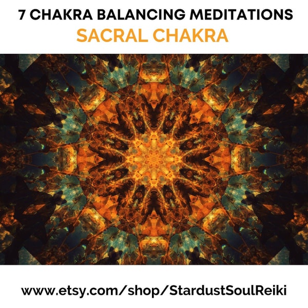 MP3 Sacral Chakra Cleanse & Rebalance Guided Meditation