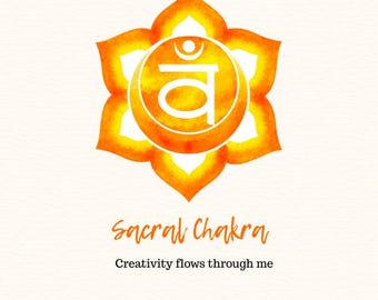 Descarga digital instantánea - Afirmación del chakra sacro