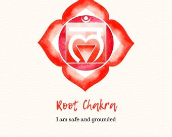 Descarga digital instantánea - Afirmación del chakra raíz
