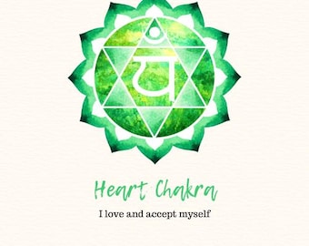 Descarga digital instantánea - Afirmación del chakra del corazón