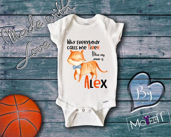 tiger onesie baby