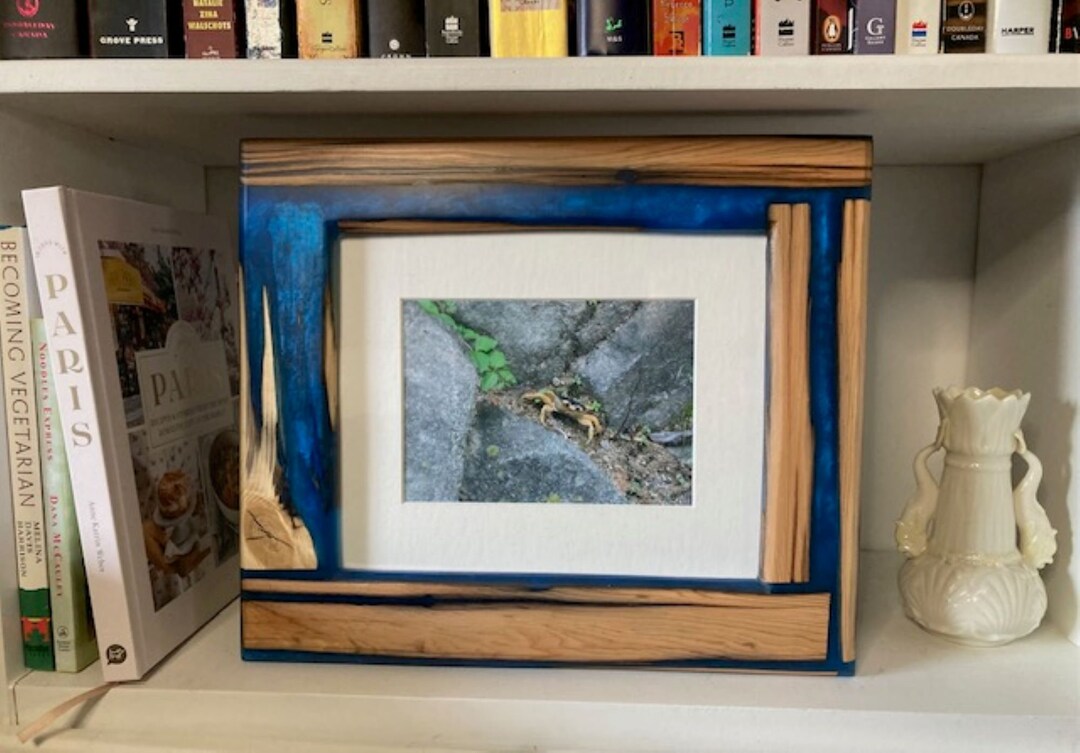 Reclaimed Wood Picture Frame Reclaimed Wood Frame Rustic Picture Frame
