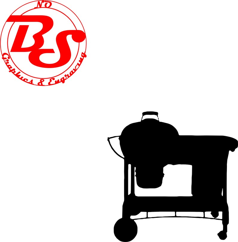 6 WEBER Decals Kettle Grill BBQ Food Men Beer Outdoor Vinyl Decal