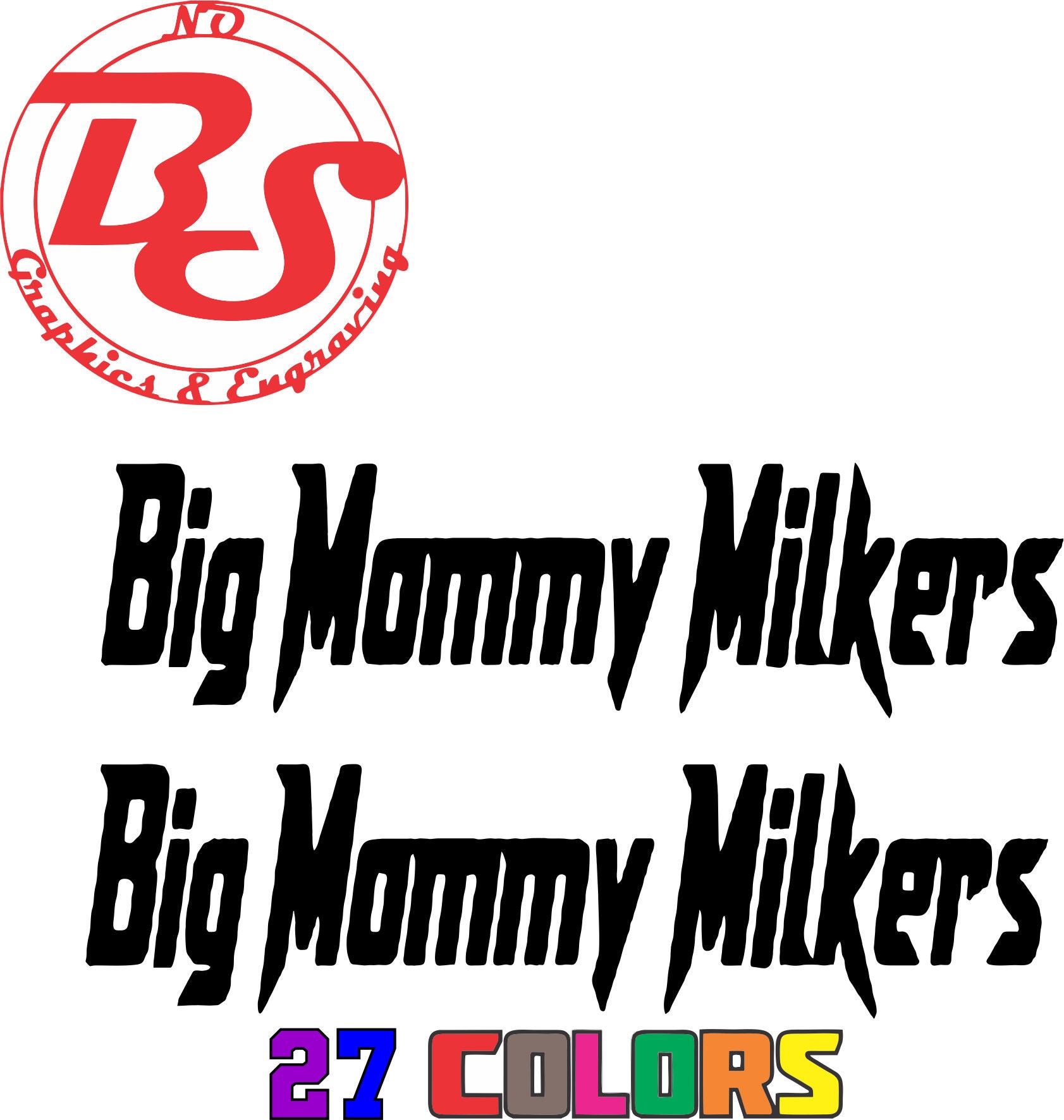 6 Mommy Milkers Boobs Milf Funny Humor Vinyl Decal Sticker Milfin 