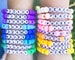 Personalized Custom Beaded Name Bracelets | Custom Word Beaded  Bracelets | Name Bracelet | Wrist Candy by Emma 