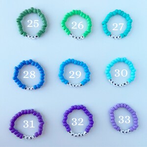 Personalized Custom Beaded Name Bracelets | Taylor Swift Concert Bracelets | Custom Word Beaded Bracelets | Barbie Bracelet | Wrist Candy bild 6