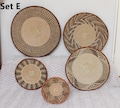 Binga Wall Basket Set for Wall Hanging Woven Africa Wall Baskets set of 5 Decorative baskets | Free Express Shipping product logo