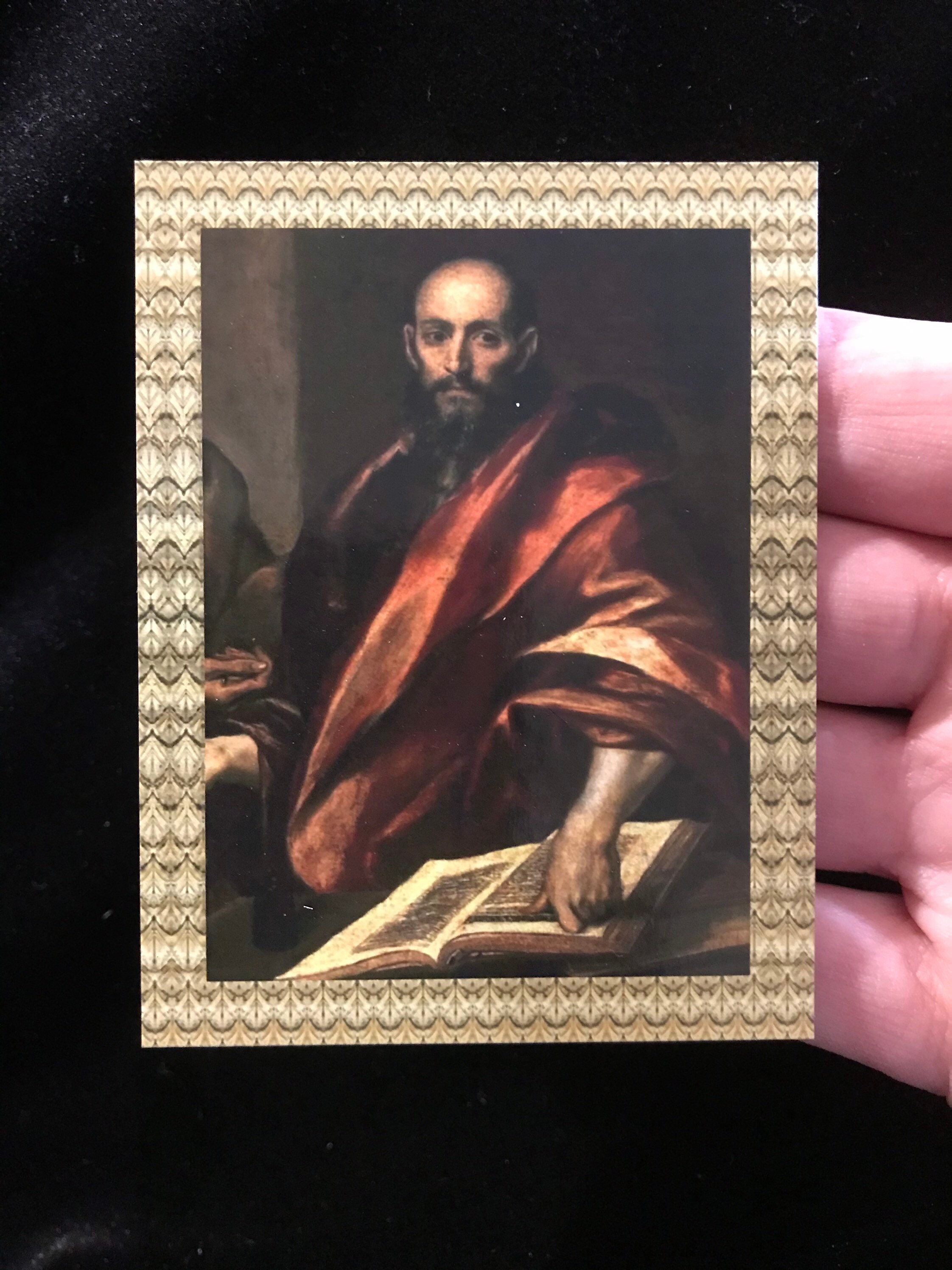 St. Saint Paul the Apostle Small Prayer Holy Card - Etsy