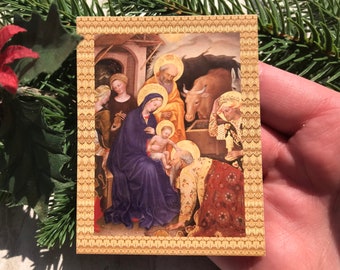St. Andrew Christmas Novena Small Prayer Holy Card