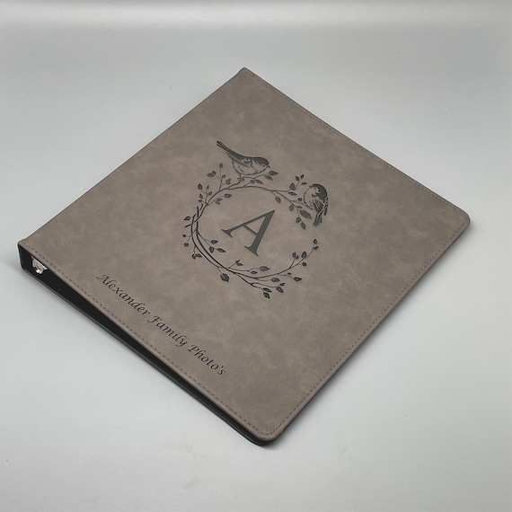 Large Ring Agenda Cover Monogram Canvas - Personalisation