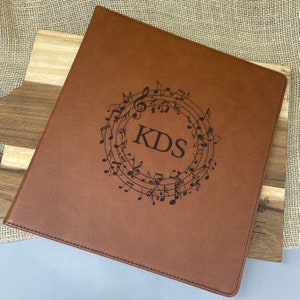 Personalized Binder, Music Binder, 3 ring Binder, Custom Binder, Back to school, Recipe Binder, Art Binder, Family Planner, Gift