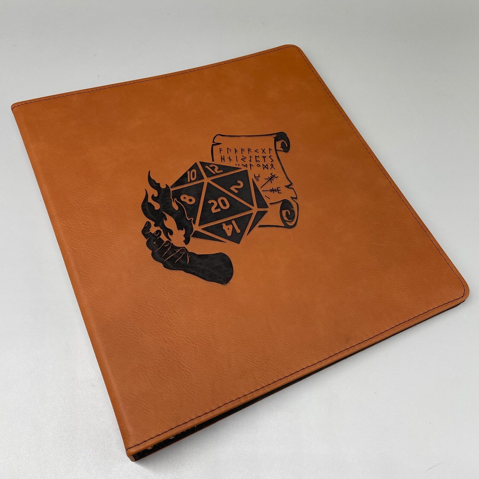 Dnd Personalized 3 Ring Binder Gaming Record Keeping Gift Etsy