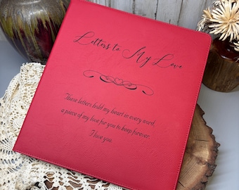 Personalized Leatherette 3 Ring Binder: Photo Album