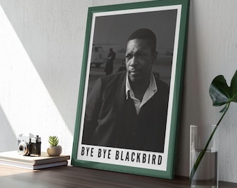 Jazzaffisch John Coltrane Amsterdam, 1963 - Gåva för musikälskare, Gallerimatta