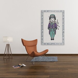 Augustus Jansson Art Remixes: Eleve a decoração da sua parede com estilo vintage e arte moderna para sala de estar ou banheiro