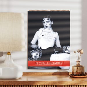 Claude Cahun Wall Calendar – Surrealist Self-Portraits, LGBTQ+, Semi-Glossy Paper