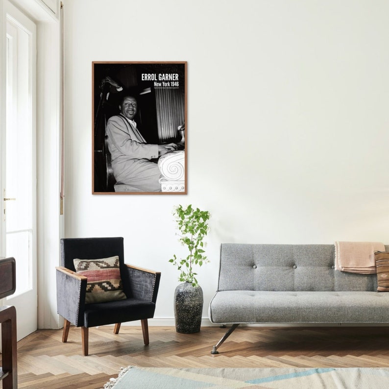 Erroll Garner Tribute: Jazz Print and Poster for Music Lovers - Etsy