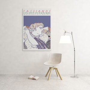Alekos Fassianos Exhibition Poster: Gallerie Beaubourgh Paris, 1982 | Greek Mythology | Gift Ideas