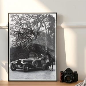 1929 Cord Cabriolet Open - Car Poster instant download