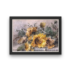 Sunflowers - Printable Art