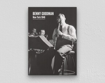 Famous Jazz Artists NEW Music Poster mu087 Benny Goodman 
