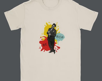 Dizzy Gillespie - Jazz Legend T-Shirt, Classic Jazz Musician Tee, Oversized T Shirt, Gifts for Musicians