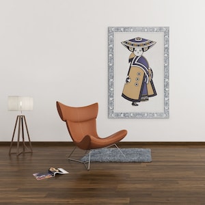 Augustus Jansson Art Remixes: Eleve a decoração da sua parede com estilo vintage e arte moderna para sala de estar ou banheiro