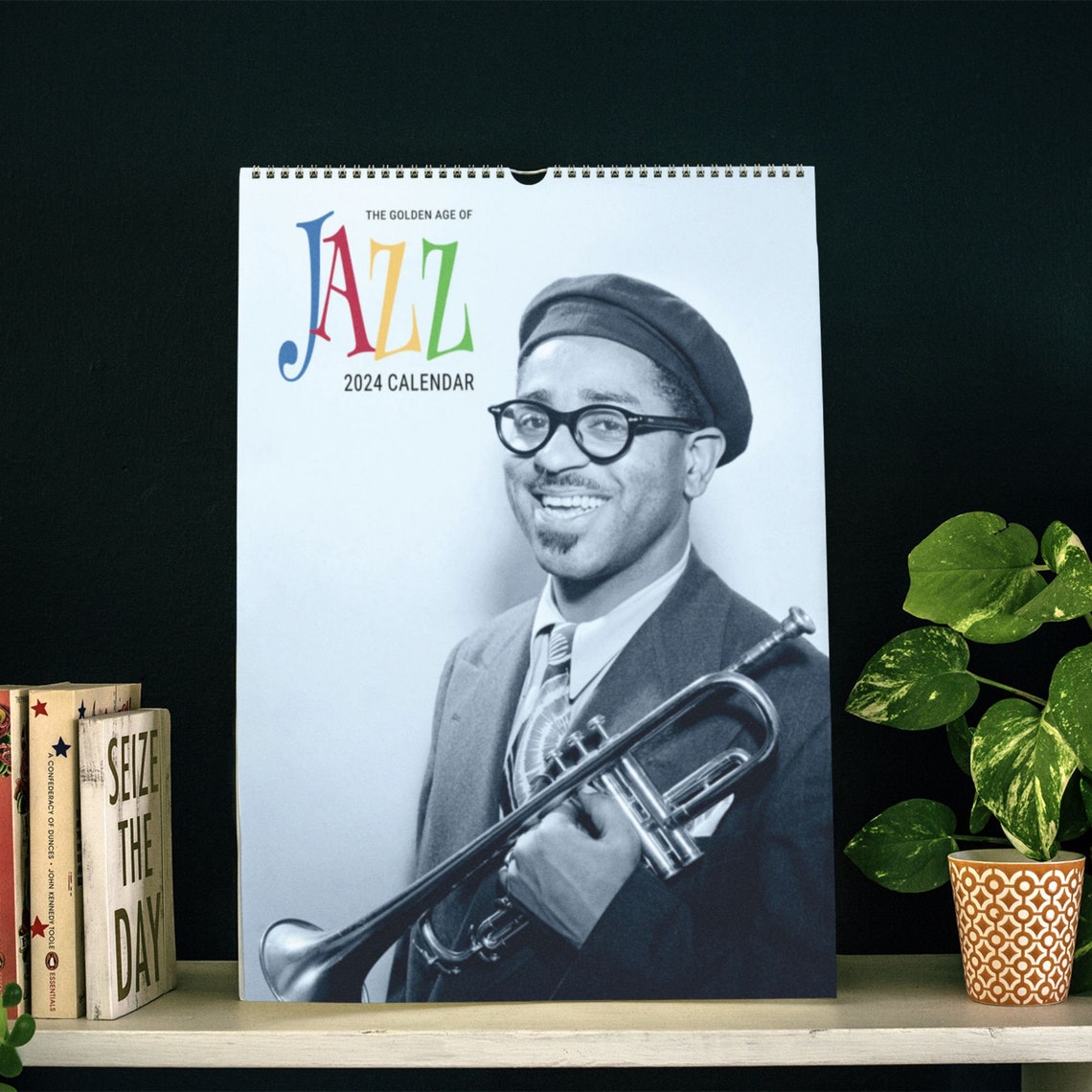 2024 Wall Calendar the Golden Age of Jazz Original Artwork Available
