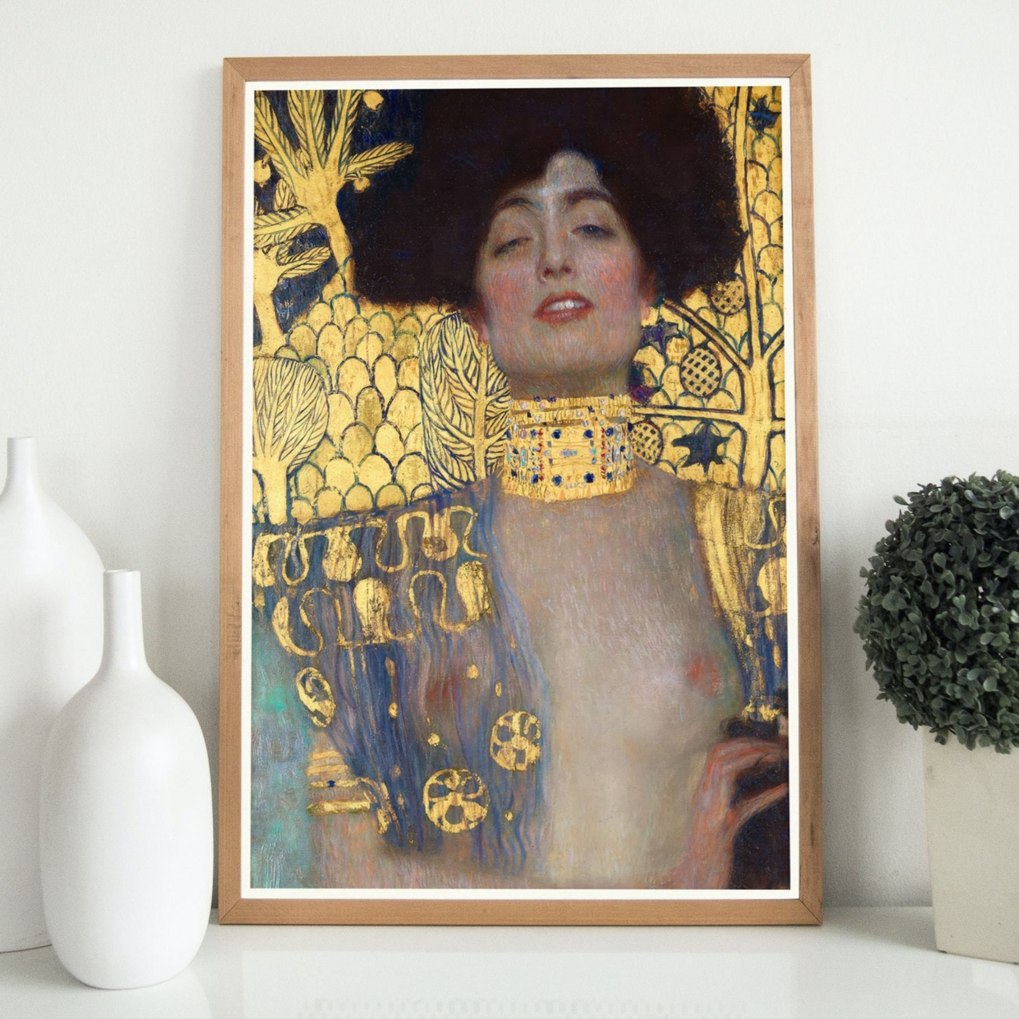 グスタフ・クリムト アール・ヌーヴォー版画セット：傑作版画3点｜有名