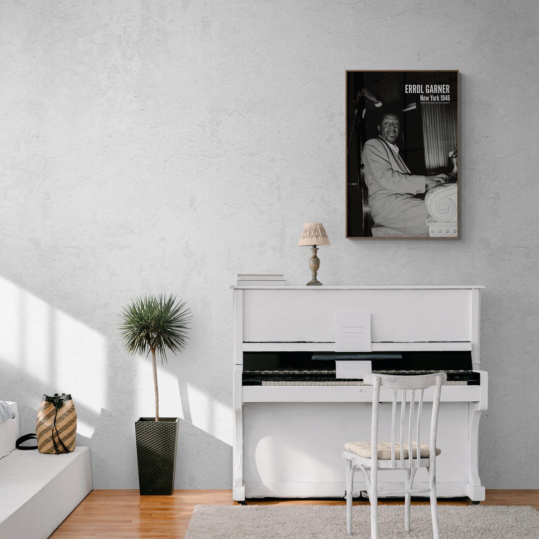Erroll Garner Tribute: Jazz Print and Poster for Music Lovers - Etsy