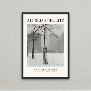 Alfred Stieglitz: New York Winter, Iconic photographs, World famous photos, American photography