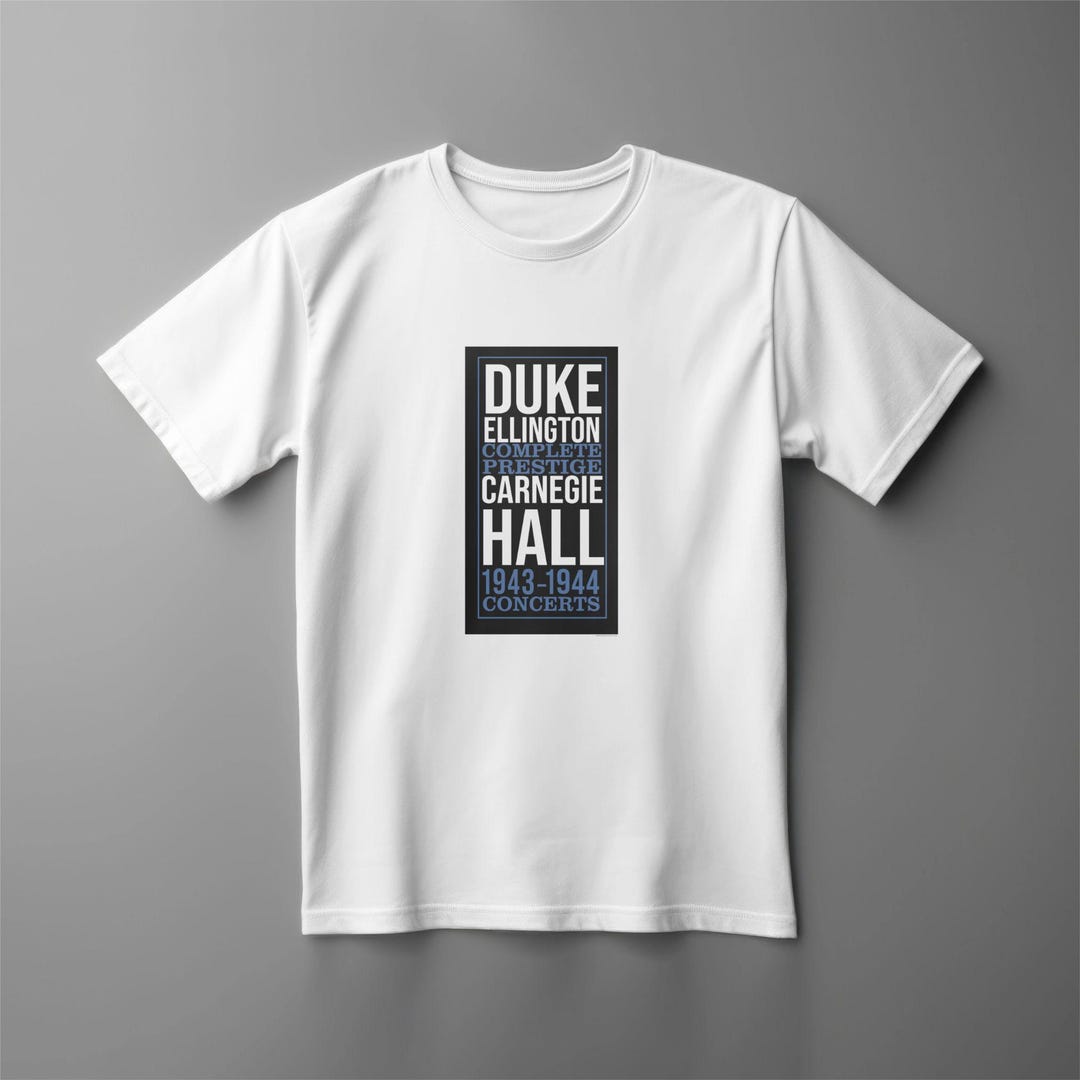 Duke Ellington Carnegie Hall T-shirt – Classic Jazz Music Tee - Etsy