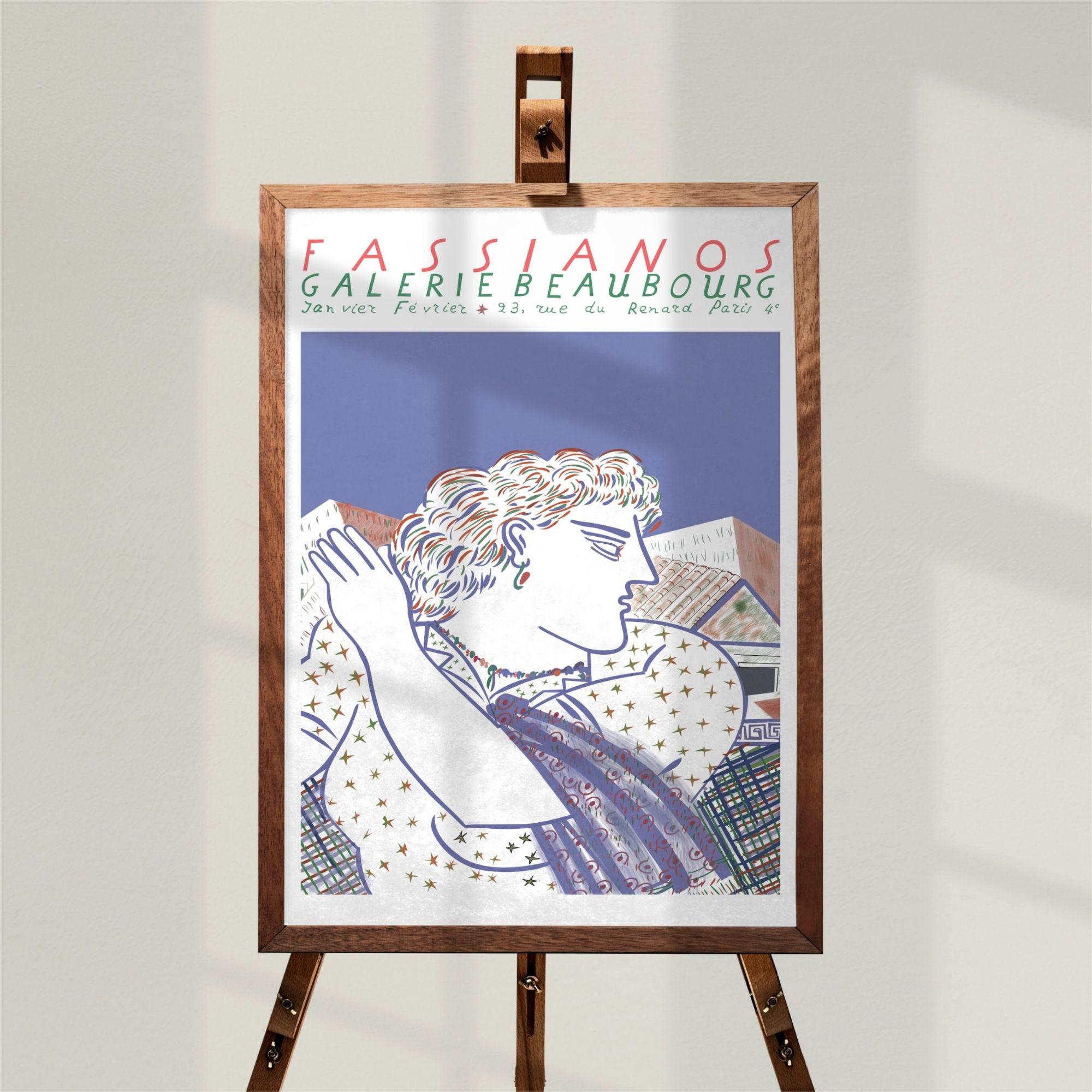 Fassianos　Alekos Fassianos　アレコス・ファシアノス Galerie Du Chapitre 1987/アレコス・ファシアノス【Alekos Fassianos