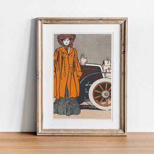 Impresión vintage de los años 1900 inspirada en Edward Penfield / Arte de pared retro Art Nouveau para coleccionistas de arte y entusiastas de la publicidad vintage
