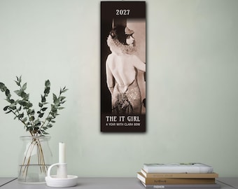 Clara Bow Wall Calendar – American actress, Roaring Twenties, Nostalgic Gift, Semi-Glossy Paper